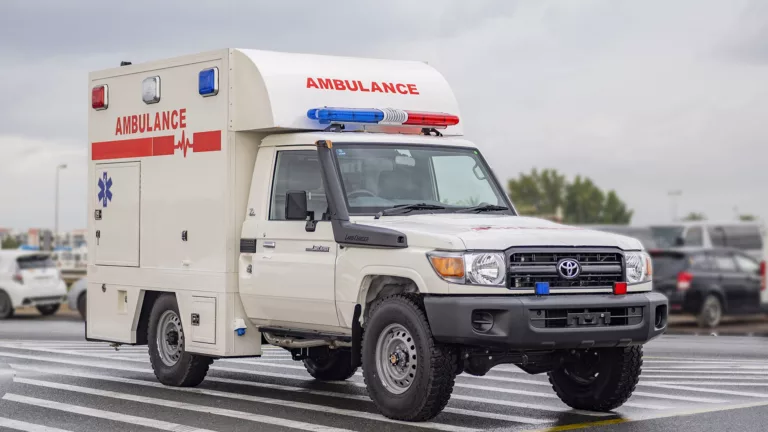 New Toyota Ambulance Car for sale in the UAE, Dubai, Sharjah and Abu Dhabi | Special Offers